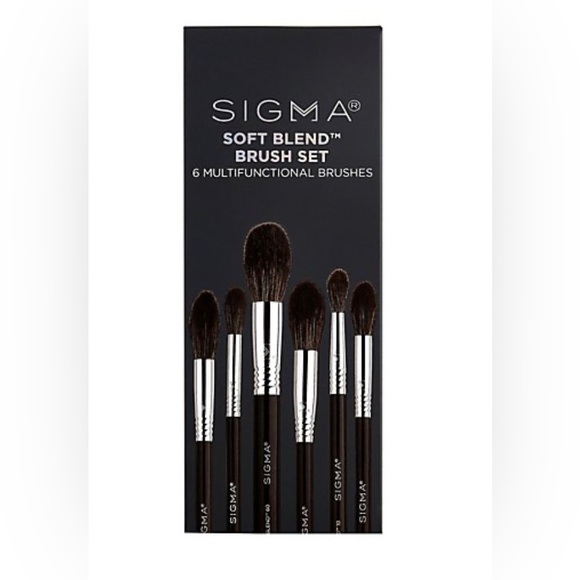 Sigma Beauty Makeup Nwt Sigma Soft Blend Brush Set Poshmark